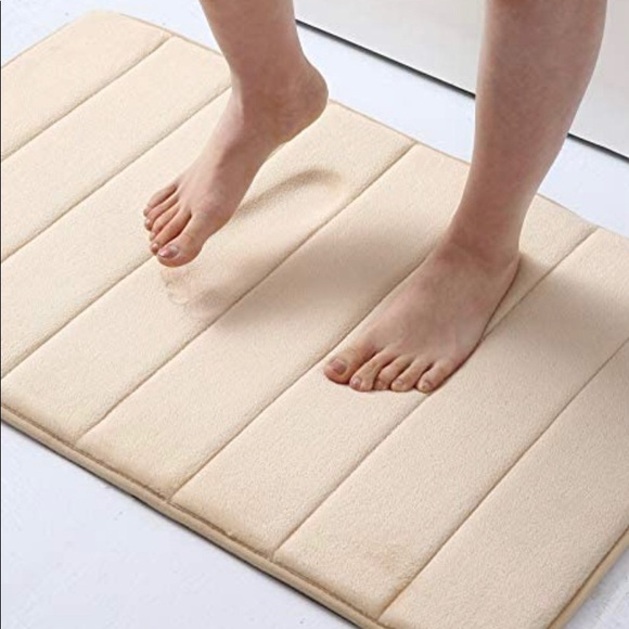 SOLD! Olanly Absorbent Non-Slip Memory Foam Bath Mat - Picture 2 of 4